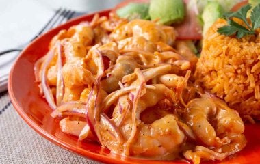 camarones con mayonesa chipotle receta